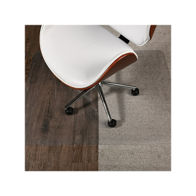 Deflecto Ergonomic Sit Stand Chair Mat For All Pile and Hard Floors 36 W x  48 D Black - Office Depot