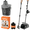 Gray, variant on Pupzle Dog Pooper Scooper with Bag Attachment, Heavy Duty for Large Dogs