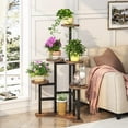 Tribesigns 6 Tier Corner Plant Stand, Indoor Tall Flower Stand