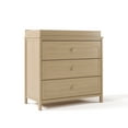 thumbnail image 2 of Graco Olivia 3 Drawer Chest with Infant Changing Topper, Driftwood, 2 of 13