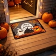 thumbnail image 2 of Halloween Floor Mat Imitation Pashm Skidproof Mat 23.62x15.74in Polyester Skidproof & Easy Clean for Bathroom Entryway Kitchen Living Room by MPOISVA, 2 of 7