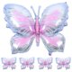 thumbnail image 1 of 5Pcs Butterfly Foil Balloons Inflatable Balloons Butterfly Theme Birthday Party Decoration, 1 of 4