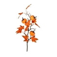 thumbnail image 3 of Feltree Fall Decorations Artificial Maple Leaves - 14.5 Inch Realistic Faux Maple Leaf for Thanksgiving Table Centerpiece, Home, Party Decor, 3 of 8