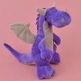 thumbnail image 5 of Set de regalo para bebés HUOGUO, dinosaurio de peluche morado, 35-40 cm, 5 of 5
