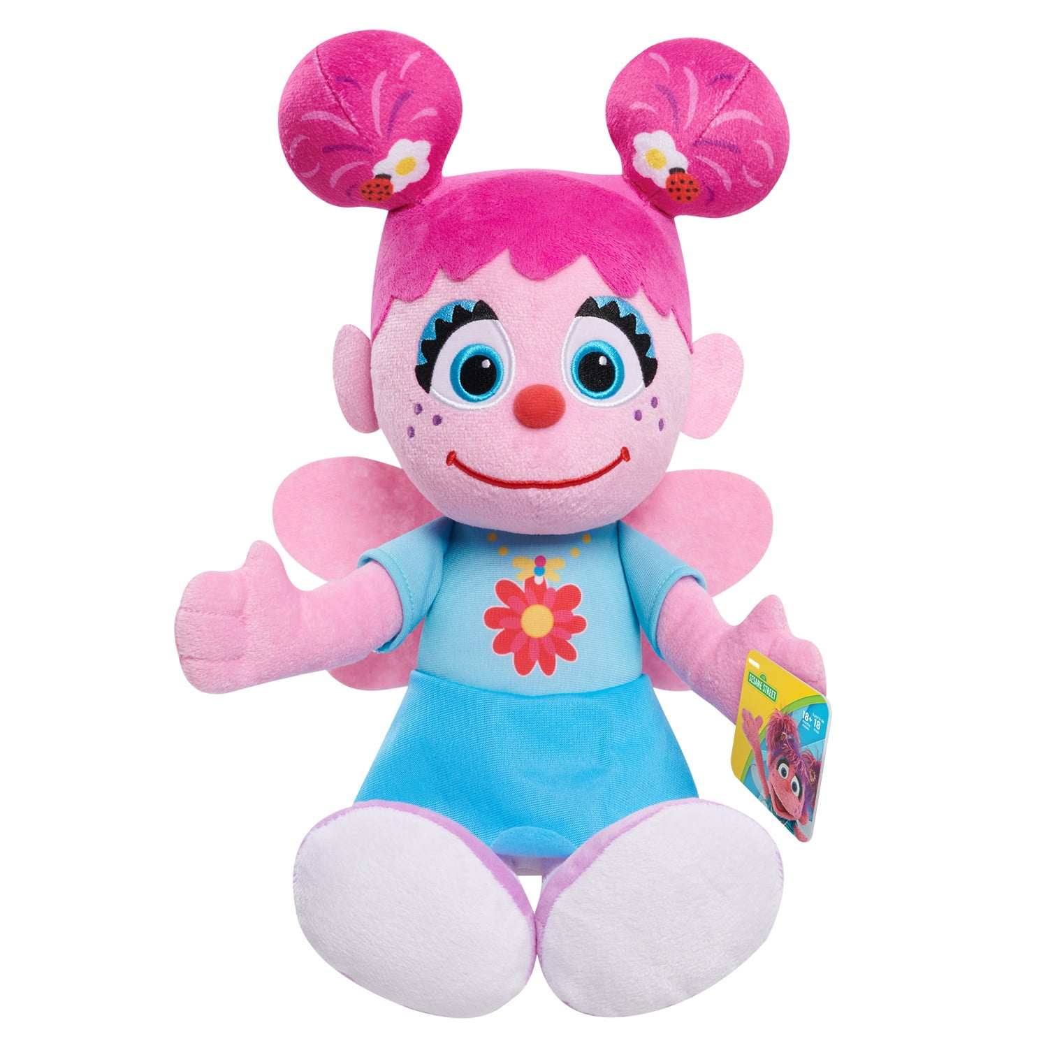 Sesame Street Large Plush Abby Cadabby, Kids Toys for Ages 18 month