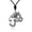 Neutral-Pewter, variant on New Hindu Ganesh Elephant God Silver Pewter Charm Necklace Pendant Jewelry With Cotton Cord