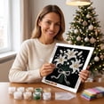 thumbnail image 4 of Gardjoe Pearl Painting Kits for Adults,5D Diamond Art Pearl Painting Kits for Beginner,DIY Crystal Rhinestones Diamond Painting for Home Wall Decoration, 4 of 6