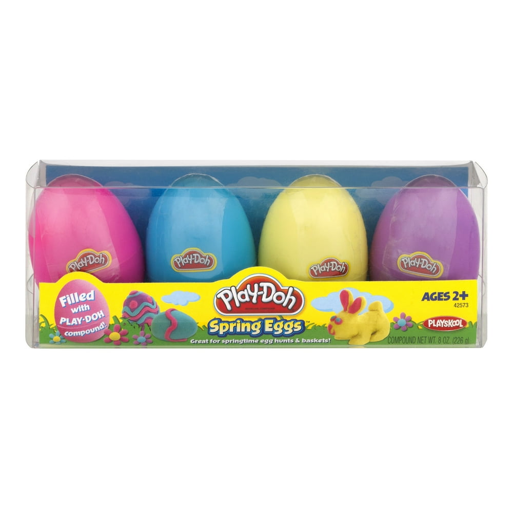 PlayDoh Treat Without the Sweet Spring Eggs 4Pack, 8 Ounces Walmart