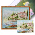 thumbnail image 1 of Hilo Algodón Ecológico Bordado Punto Cruz Lago 11CT 66x55cm, 1 of 9