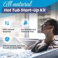 thumbnail image 4 of Clear Choice Spa Hot Tub Start Up Kit with Micron Sleeve | Includes Spa Drops, Spa Prep, Hose Pre-Filter, and Micron Filter Sleeve| Natural Enzyme-Based, Non-Toxic, Hypoallergenic | Full Year Supply, 4 of 6