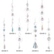 thumbnail image 5 of Wind Chime Crystal Light Catcher Ball Ornaments Round Frame Pendant (1) Tmvgtek Para estrenar, 5 of 8