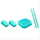 thumbnail image 1 of Air Drum Electronic Virtual Air Drum Drumsticks Pedals Cyan, 1 of 5