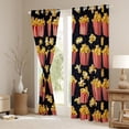 thumbnail image 3 of Feelyou 3D Popcorn Child Blackout Curtains Set of 2 (52x84 Each), Vintage Film Theater Window Curtains, Family Cinema Theme Curtains and Drapes, Blackout Curtains Bedroom Decor, 3 of 6