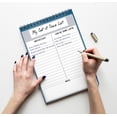 thumbnail image 4 of Inkdotpot To Do List Notepad 6 X 9 Paper Stationery, My Get It Done List Spiral Notepad Daily Checklist- Motivational Organizer Planner List Pad- Notepad Tear Off (50 Sheets), 4 of 5