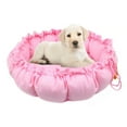 thumbnail image 4 of Pet Winter Bed Elastic Drawstring Adjustable Puppy Bed Cushion Cat Sleeping Pad, 4 of 7