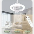 thumbnail image 7 of EUDIDV Portable Lighted Fans​ Remote Control LED Shaking Head Fan Light E27 Screw Mouth RGB Bedroom Aromatherapy Dimming Ceiling Fan Light;Fans with Illumination, 7 of 7