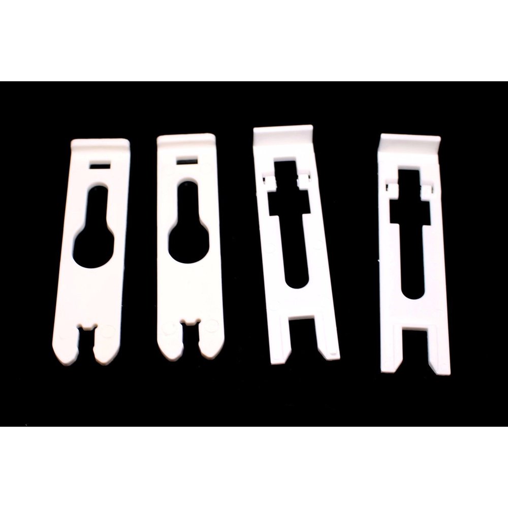 4 Pack Assortment Headlight Retaining Clips 2 Pack of each OEM
