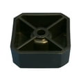 thumbnail image 3 of FR Black 3/4 inch Square Plastic Leg for Chairs, Tables, Sofas, and Recliners. Set of 4, 3 of 3