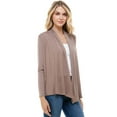 thumbnail image 5 of Open Front Draped Long Sleeve Cardigan, 5 of 10