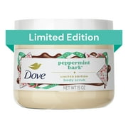 Dove Limited Edition Holiday Treats Body Scrub Peppermint Bark, 15 oz