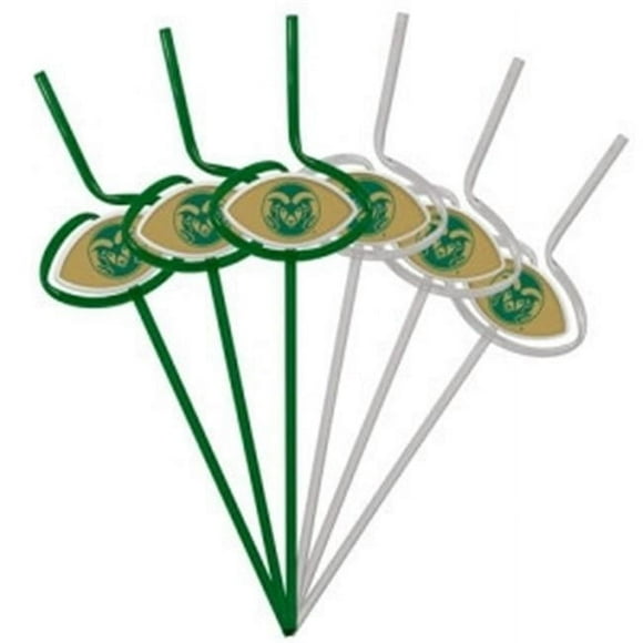 Colorado State Rams Team Sipper Straws