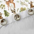 thumbnail image 4 of Manfei Bear Rabbit Fox Black Out Curtains for Children Teens,Jungle Animal Curtains Pack of 2 (42x63 Each),Woodland Wildlife Bedroom Curtains,Breathable Home Decor, 4 of 6