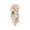 B, variant on Yhmxh Home Decor,House Warming Gifts New Home 7.48 Inch Soft Newborn Baby Dolls Vinyl Baby Dolls With Clothes Set Including Pacifier Realistic Doll Look Real Doll Doll