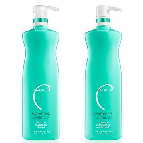 Malibu C Swimmers Wellness Shampoo & Conditioner Liter Duo Set