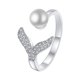 thumbnail image 1 of Fiudx Anillo de Humor, Banda de Aleación Ajustable, Cómodo de Llevar, Elegante Idea de Regalo, Regalo de Cumpleaños, Accesorio Unisex, 1_8 Cm de Ancho, 1 of 3