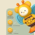 thumbnail image 3 of Juguete De Música De Abeja Colorido Educación Temprana Con Alas Giratorias Canciones Integradas Mordedor De Bebé Juguete De Alimentación Para Niños De 3 Años De Edad Bebé Yuarrent FN002286-00, 3 of 6