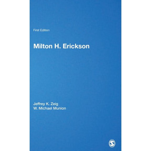 Key Figures in Counselling and Psychothe Milton H Erickson, (Hardcover)