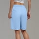 thumbnail image 4 of Pantalones Ligeros de Yoga para Mujeres de Cintura Alta Pantalones Cortos de Color Sólido, Uso Deportivo de Fitness Suave para Tenis Y Baile, 4 of 7