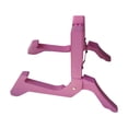thumbnail image 3 of LeeQinersw Foldable Guitar Stand A Frame Versatile Anti Slip Stable Guitar Support Holder for Bass Cello Classical Electric Guitars Shop Pink, 3 of 8