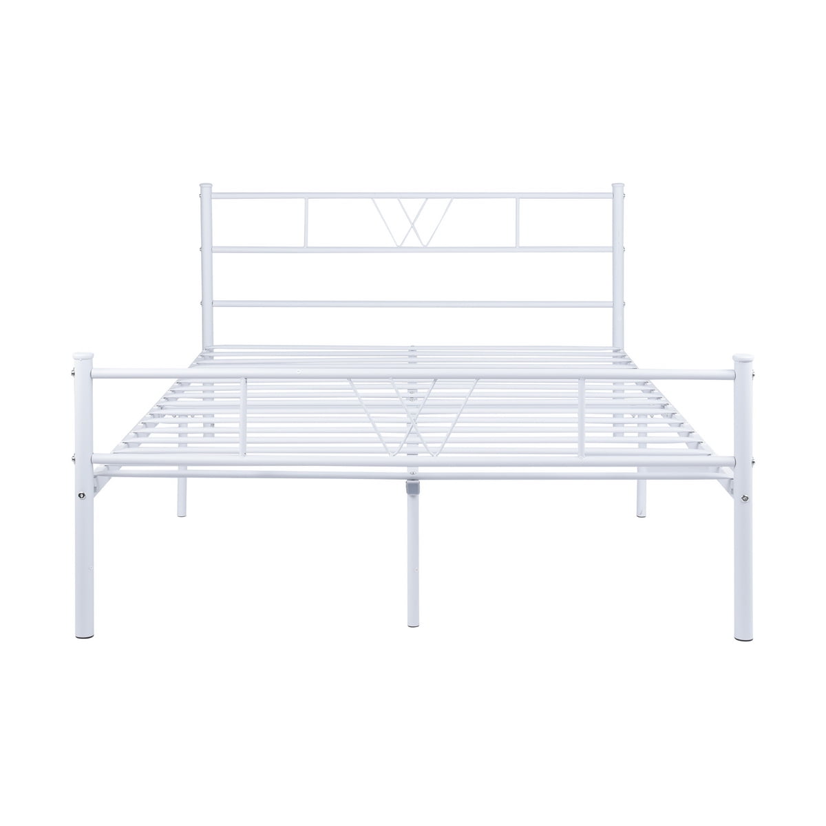 Queen Metal Bed Frame, Metal Bed Frame Heavy Duty Bed Frame Iron Frame