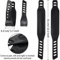 thumbnail image 2 of Qucyy 2 Pairs Exercise Bike Pedal Straps 1.7 x 12 Inch Universal Pedal Straps for Exercise Bike Home or Gym, 2 of 5