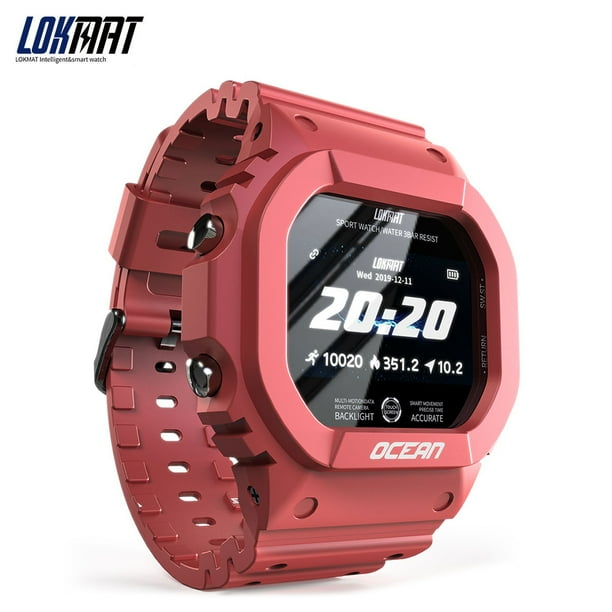 lokmat smart watch sport waterproof