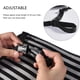 thumbnail image 1 of Reposapiés portátil ajustable para viajes, hamaca para reposapiés para viajes en avión y en la oficina, 1 of 9
