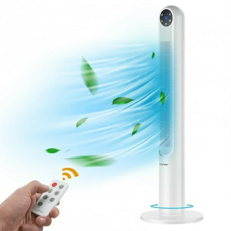 

SIXWIN 42 Inch 80 Degree Tower Fan with Smart Display Panel and Remote Control