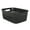 Black, variant on Life Story 10 Quart Decorative Storage Basket, Medium Plastic Home Organizer, Black