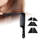 thumbnail image 5 of Peine de peluquero curvo Yuyangstore herramienta de peinado multiusos Peine de corte de pelo Negro, 5 of 7