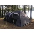 thumbnail image 3 of Kodiak Furniture Phoenix Frame with Suede Fabric Mattress in Espresso/Blue, 3 of 6