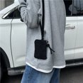 thumbnail image 3 of Monedero Con Cordón Gamuza Color Sólido Mujer Compras Fecha Sling Bag (), 3 of 9
