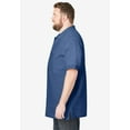 thumbnail image 3 of KingSize Men's Big & Tall Longer-Length Shrink-Less Cotton Polo Shirt, 3 of 6