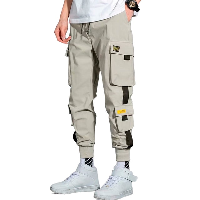 Pantalón Cargo Jogger Shendy Vendy Bolsas Skinny Strech Hombre