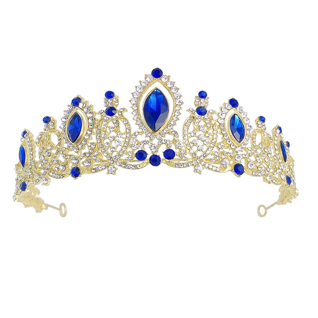 KAKOWELY 1 pieza elegante tocado de novia decoración de cristal corona boda novia tiara decoración