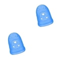 thumbnail image 1 of Methold Puntas de los dedos de guitarra de silicona Protectores de dedos Ukulele Fingerstall Protección de púas Instrumentos musicales no alergénicos Type2 NO2, 1 of 1