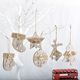 thumbnail image 5 of Adornos de madera colgantes de Navidad para la decoración del árbol de Navidad, decoración de fiestas, adornos navideños Ormromra CPB-CJZ147-1, 5 of 5