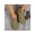 thumbnail image 3 of Stay Comfy In Winter With Womens Short Winter Boots Classic Booties Featuring Warm Cotton Lining And Durable Thick Sole, 3 of 7