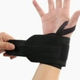 thumbnail image 2 of Minnieouse Boodun Sport Bandage Muñequera ajustable Muñequera Wrap Vendaje Gimnasio Correa elástica Tenis Muñeca Soporte de seguridad Ropa, zapatos y accesorios Miscelánea negro Minnieouse PS14022-05, 2 of 6