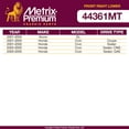 thumbnail image 2 of Metrix Premium Chassis Parts - Front Right Lower Control Arm Fits 2001-2005 Acura EL, 2001-2005 Honda Civic, 2001-2002 Honda Civic, 2003-2005 Honda Civic, Replacement RK640287, Made in Europe, 2 of 6